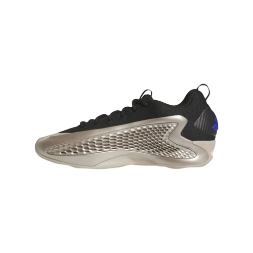 Zapatillas de baloncesto THE KICKS WORLD Adidas AE 1 Low en color champagne metalizado con jaula geométrica y base negra