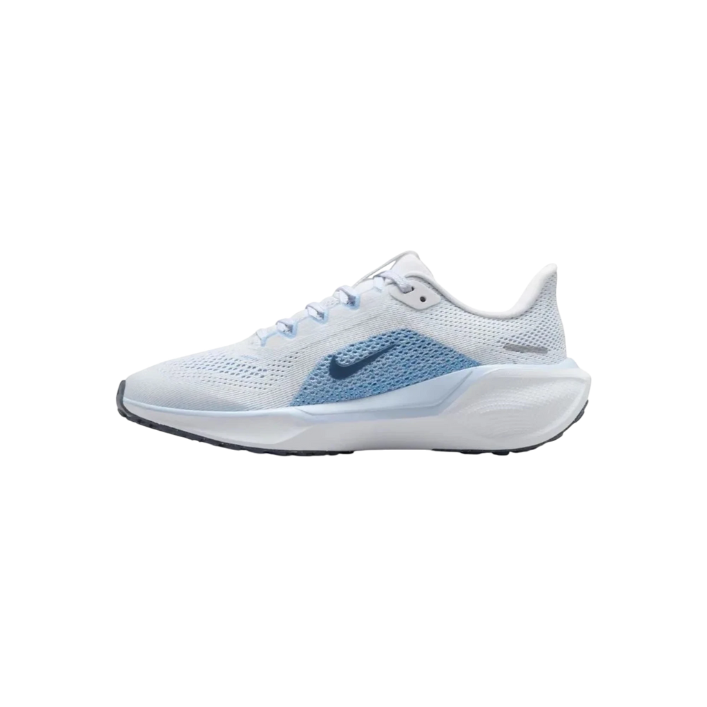 Zapatillas de running Nike Pegasus 41 de THE KICKS WORLD en malla blanca y azul con amortiguación reactiva