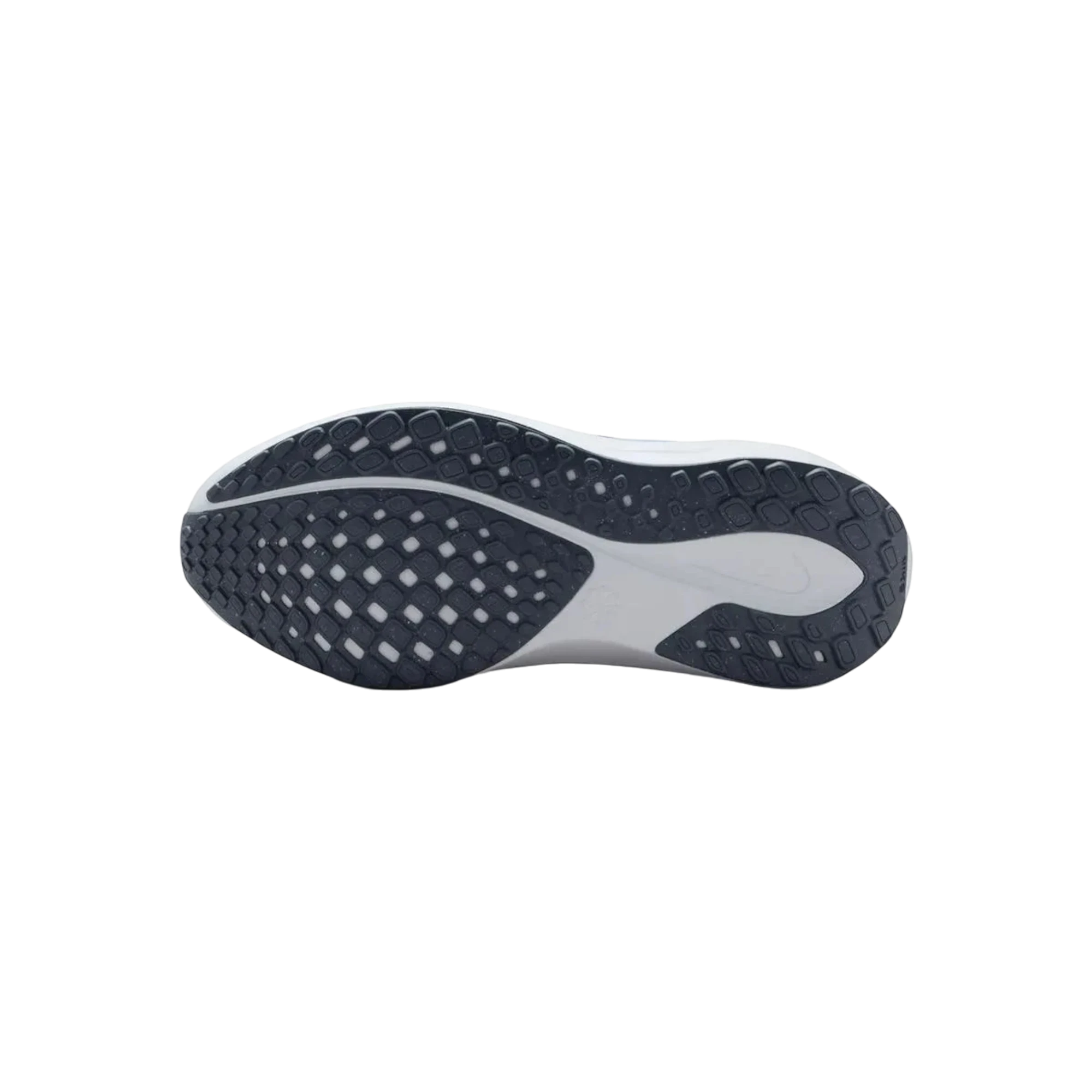 Suela de goma duradera de las zapatillas Nike Pegasus 41 de THE KICKS WORLD en color blanco y azul