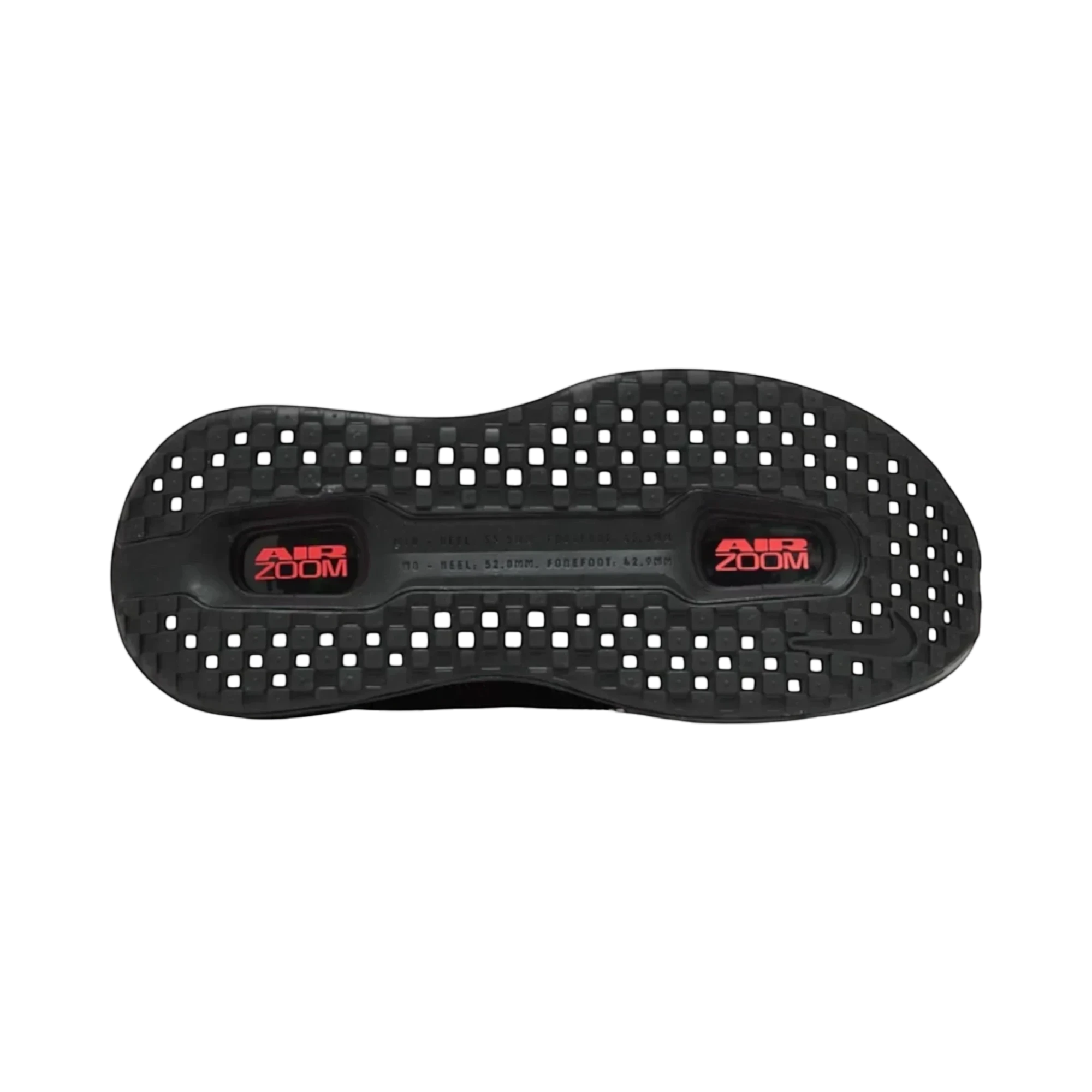 THE KICKS WORLD Nike Vomero Premium zapatillas negras con detalles en zafiro y lava. Suela de goma con tecnología Air Zoom.